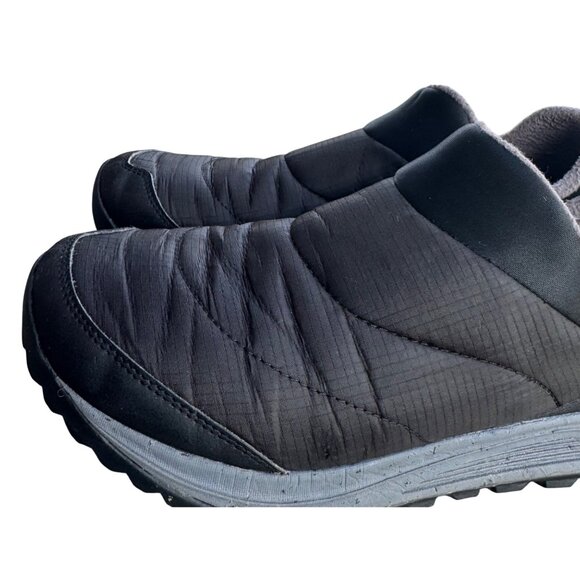 Merrell Mens Nova Size10 Sneaker Moc Slip On Shoes Black Waterproof Vibram Sole - Picture 9 of 12